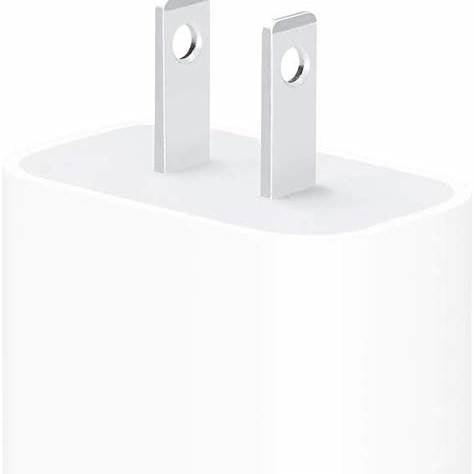 Apple 20W Fast Charger Adapter – USB-C Power Adapter for iPhone & iPad